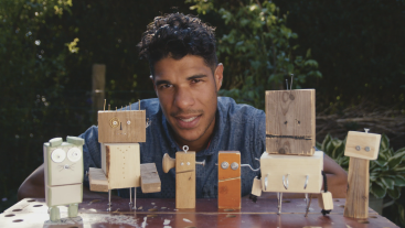 houten poppetje maken